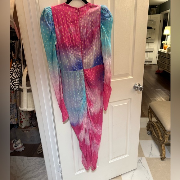 NWT Rococo Sand Cloud Ruched Midi Dress - Picture 12 of 13